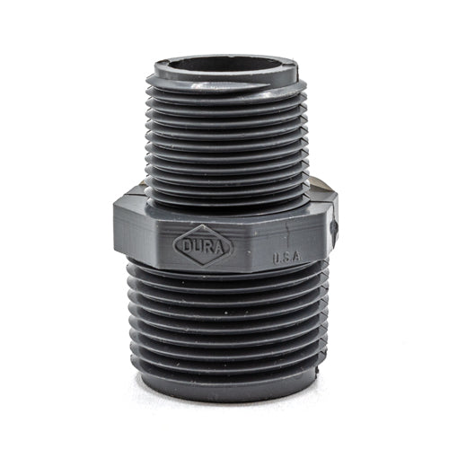 1" to 3/4" Grey PVC Pipe Nipple Reducer