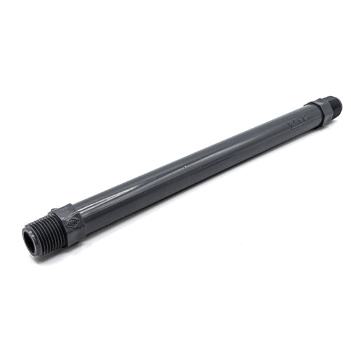 1/2" x 12" Grey PVC Pipe Nipple