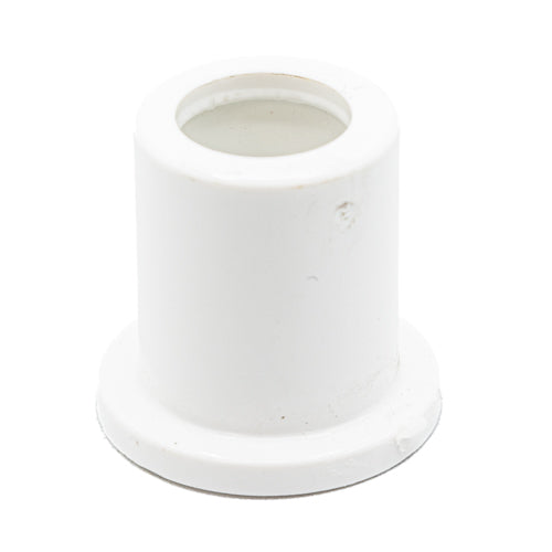 x 3/8" White PVC Reducer Bushing1/2"