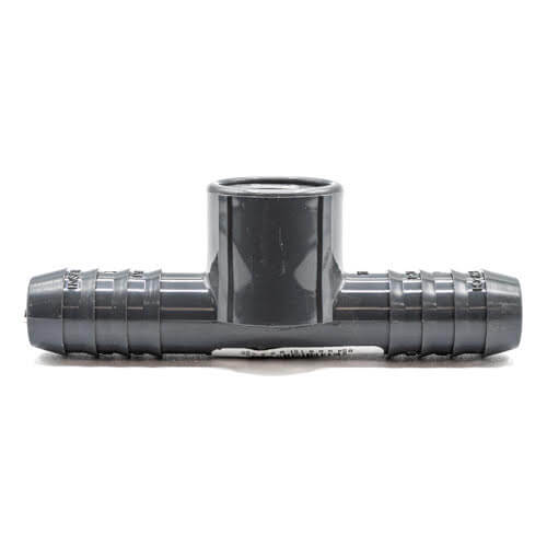 3/4" PVC Combination Tee Front