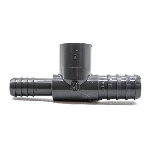 3/4" x 1/2" x 1/2" PVC Combination Reducer Front