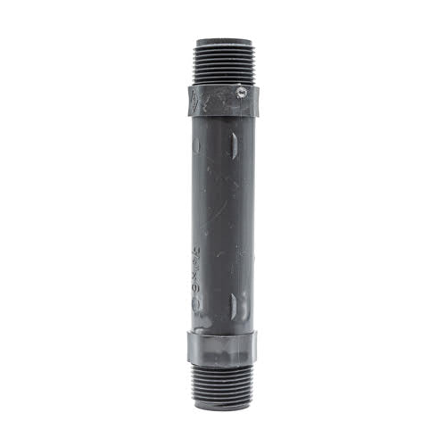 3/4" x 6" Grey PVC Pipe Nipple Front