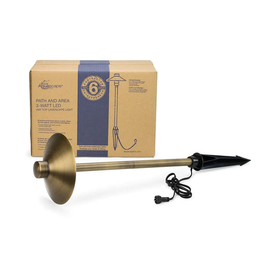 Hat Top Path and Area Landscape Light 6-Pack