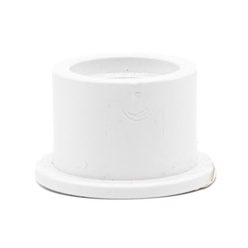1" x 1/2" White PVC Reducer Bushing
