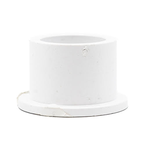 1" x 3/4" White PVC Reducer Bushing