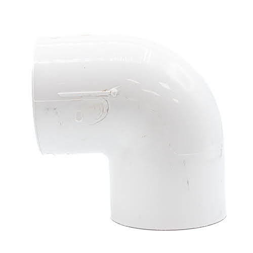 2" White PVC 90 Degrees Elbow Slip