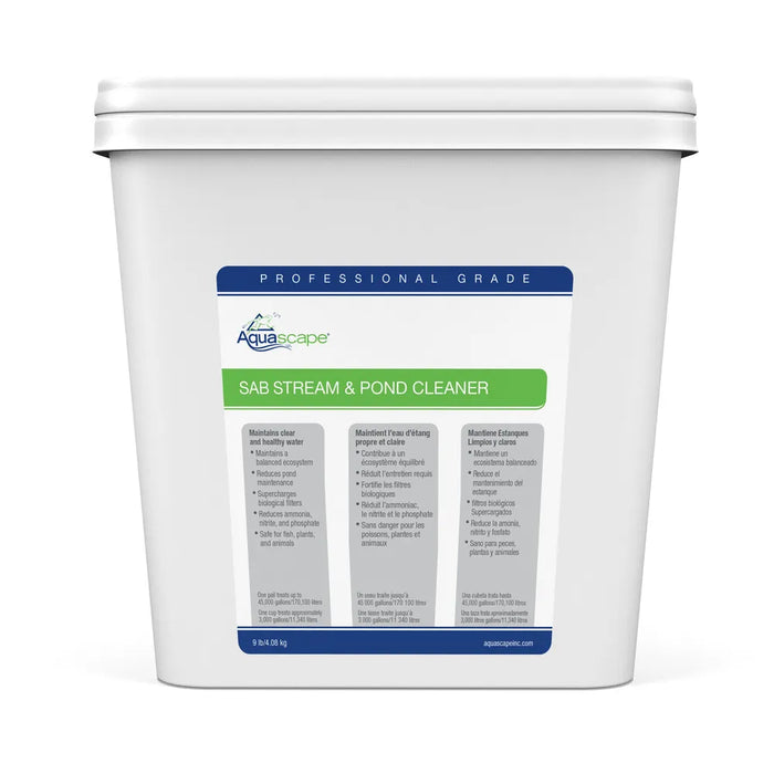 SAB Stream & Pond Cleaner Professional Grade Front