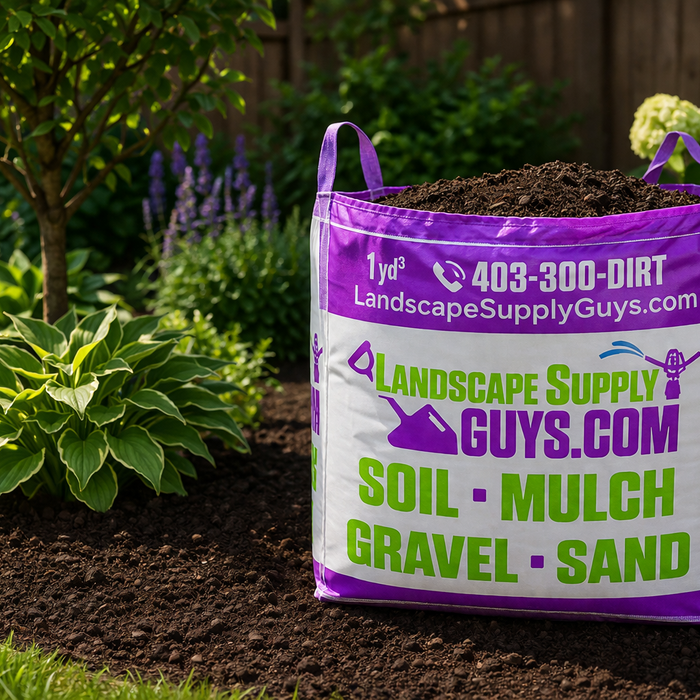 Get garden soil without a truck in easy bag option