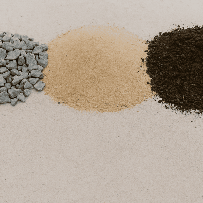 Leftover Gravel, Sand, or Soil