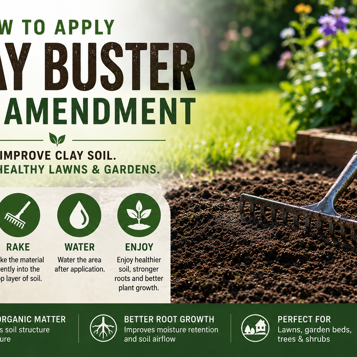How to Apply Clay Buster Soil Amendment in Calgary