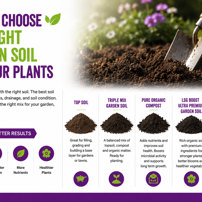 How to choose the right garden soil 