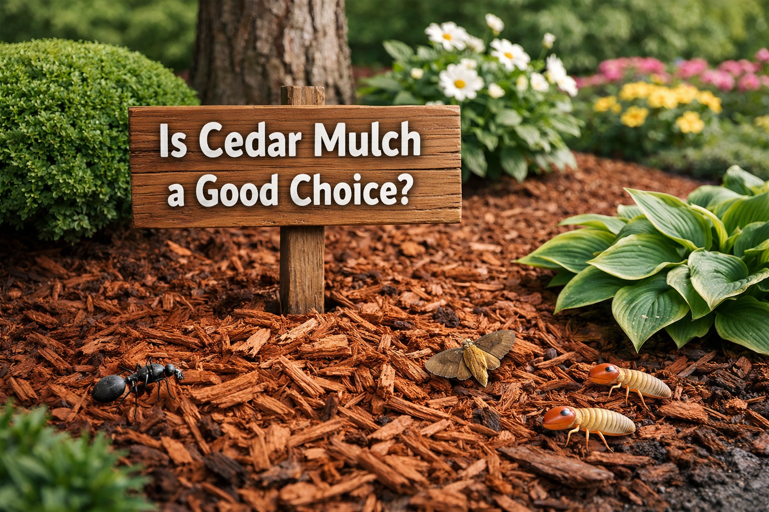 Is Cedar Mulch a Good Choice
