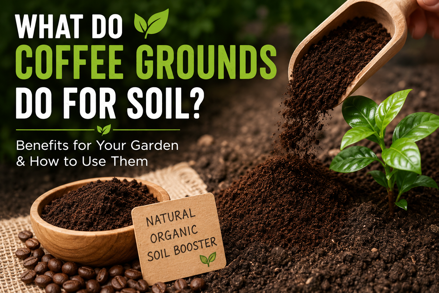 What Do Coffee Grounds Do for Soil