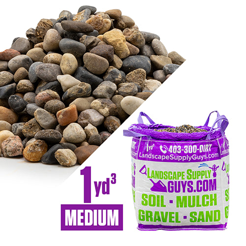 12MM Washed Round Gravel 1 Yard Bag
