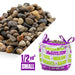 12MM Washed Round Gravel 1/2 Yard Bag