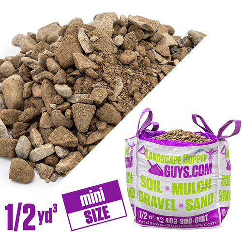 20MM Road Crush Gravel 1/2 Yard Mini Bag