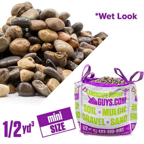 20MM Washed Round Rock 1/2 Yard Bag