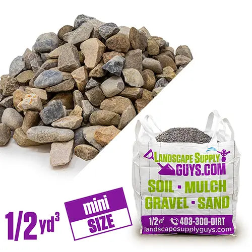 1/2 Yard Washed Rock Mini Bag