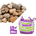 40MM Washed Round Gravel 1/2 Yard Bag