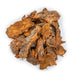 Top View of Large Bark Nuggets Mulch