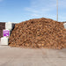 Large Bark Nuggets in Landscape Supply Bin