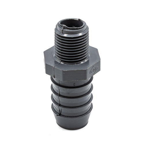 1/2" x 1" PVC Reducing Male Adapter