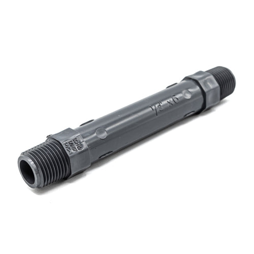 1/2" to 3/4" x Close Grey PVC Pipe Nipple reducer