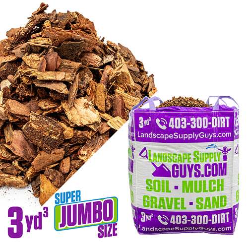 Small Bark Nuggets 3 Yards Bag