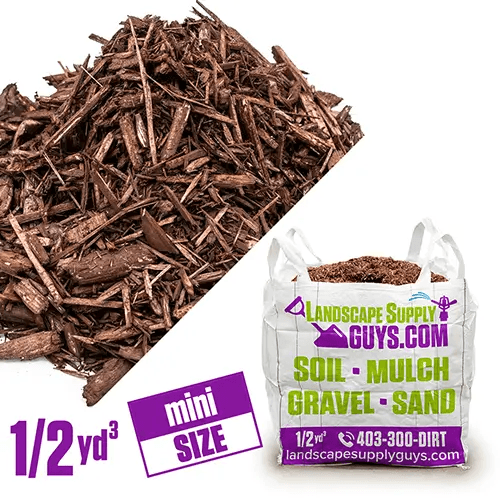 Brown Mulch 1/2 Yard Bag