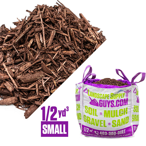 Brown Mulch 1/2 Yard Bag
