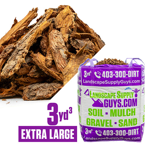 Premium Fir Bark Nuggets Large Size Bag