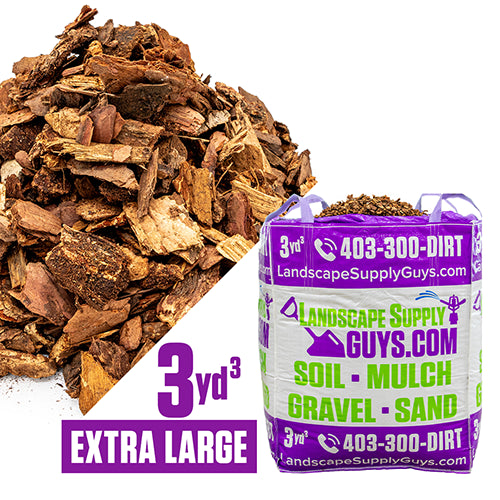 Small Bark Nuggets 3 Yards Bag