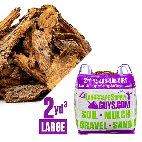 Bagged Large Bark Mulch Calgary