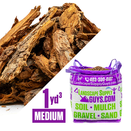 Premium Large Bark Nuggets Bag Calgary