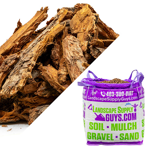 Premium Large Bark Nuggets Bag Calgary