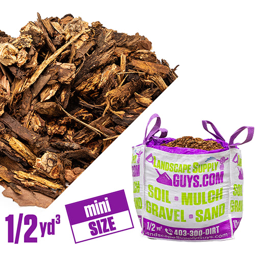 Premium Bark Nuggets (Medium) 1/2 Yard Bag