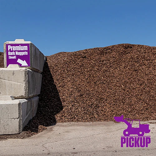 Bin Pickup of Bark Nuggets