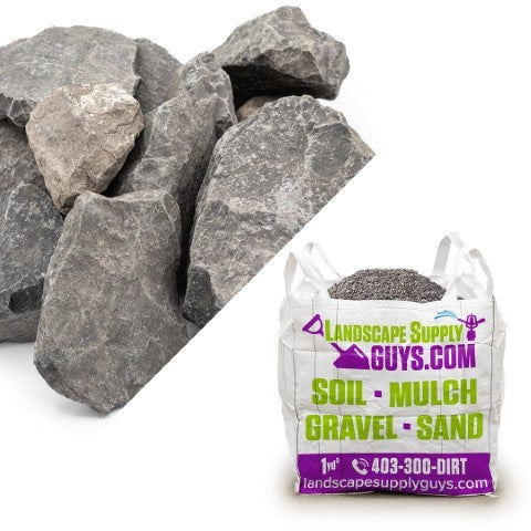 50-90MM Rundle Rock Gravel 1 Yard Bag
