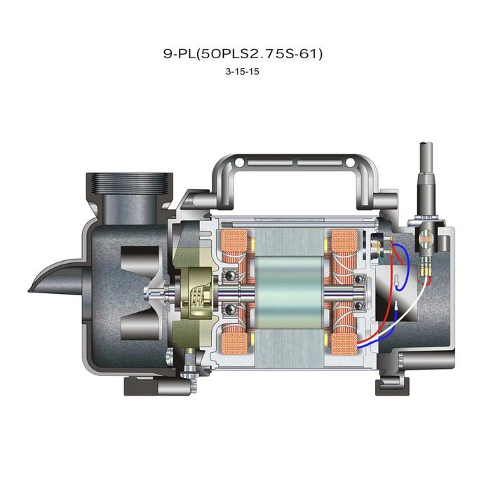 Pond Pump Internal Stucture