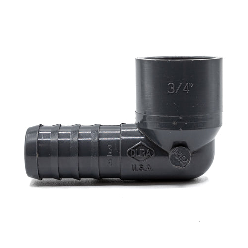 3/4" Grey PVC Combination 90 Degrees Elbow INS/SOC