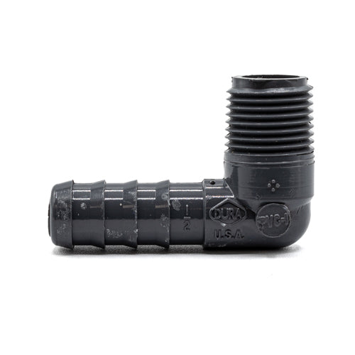 1/2" Grey PVC Combo Reducing 90 Degree Elbow