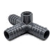 1" x 1" x 1" x 1/2" Side Outlet Tee