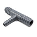 1" x 1" x 1/2"  Grey PVC Reducing Tee