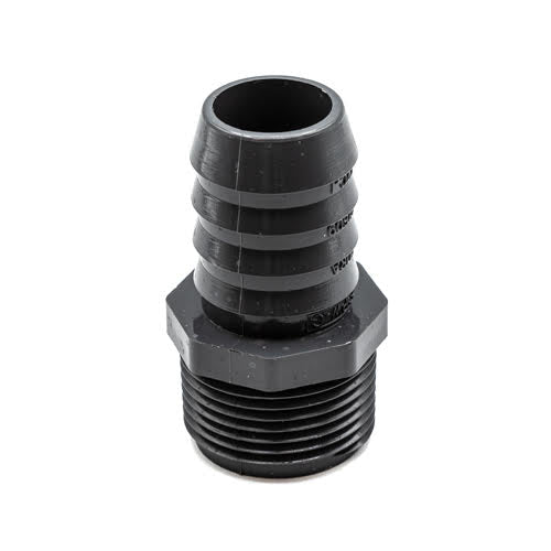 1" Grey Insert PVC Male Adapter Top