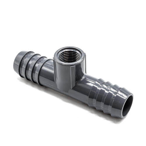 1" x 1" x 1/2" PVC Combination Reducer Top