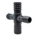 1" x 1" x 3/4" x 3/4" Reducing Cross Insert Side