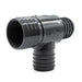 2" x 1-1/2" x 1-1/2" Grey PVC Reducing Tee