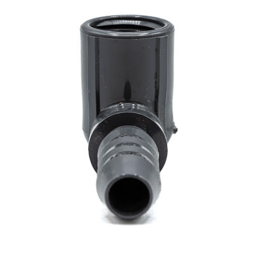 1/2" Grey PVC Combination 90 Degrees Elbow Front