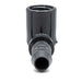 1/2" Grey PVC Combination 90 Degrees Elbow Front