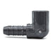 1/2" Grey PVC Combination 90 Degrees Elbow Side